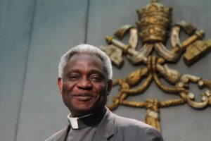 The Ghanaian cardinal succeeds the 79-year-old Argentine Bishop Marcelo Sánchez Sorondo, who has led both institutions since 1998.